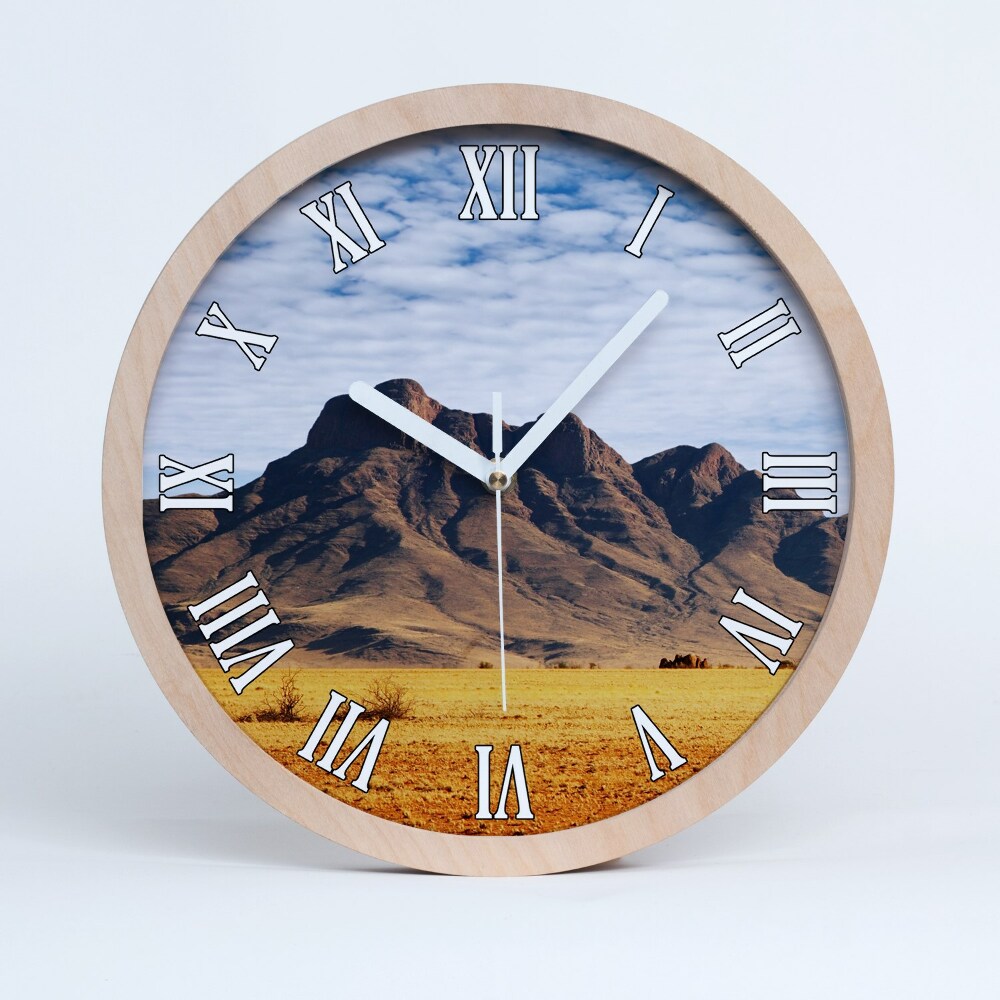 Zegar drewniany Skały w namibii