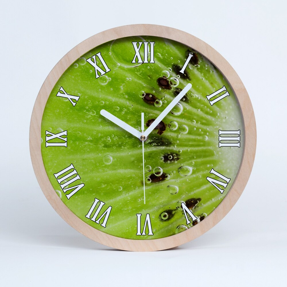Nowoczesny zegar ścienny Kiwi