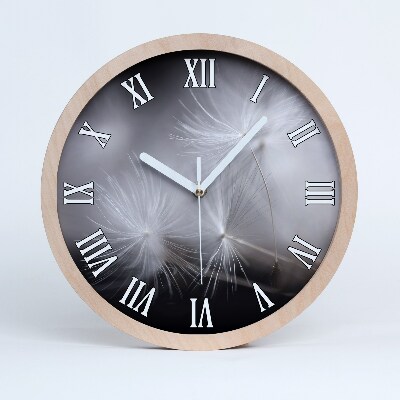 Drewniany zegar Nasiona dmuchawca