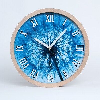 Zegar drewniany Dmuchawiec