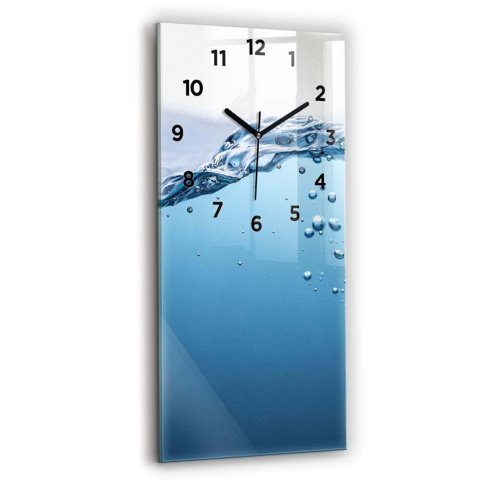 Zegar szklany 30x60 Widok pod wodą