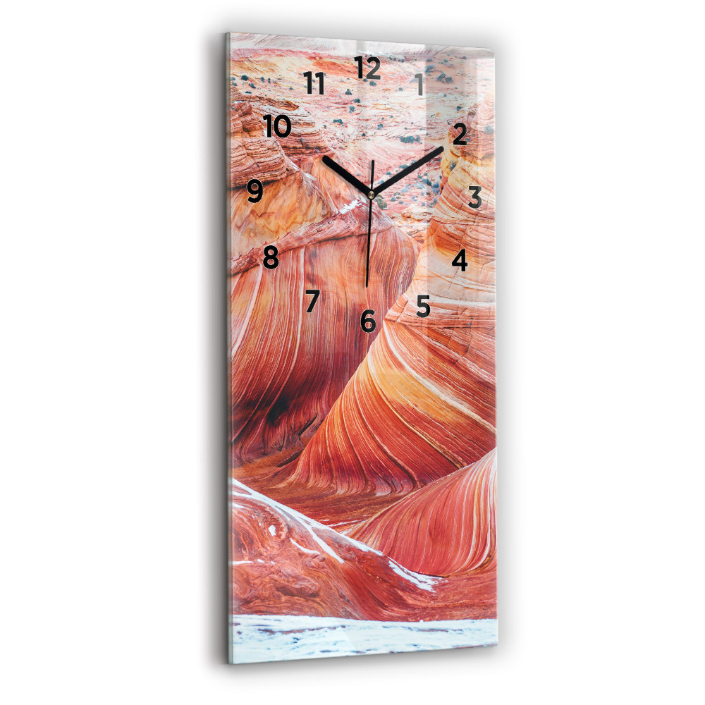 Zegar szklany 30x60 Malowniczy Wielki Kanion