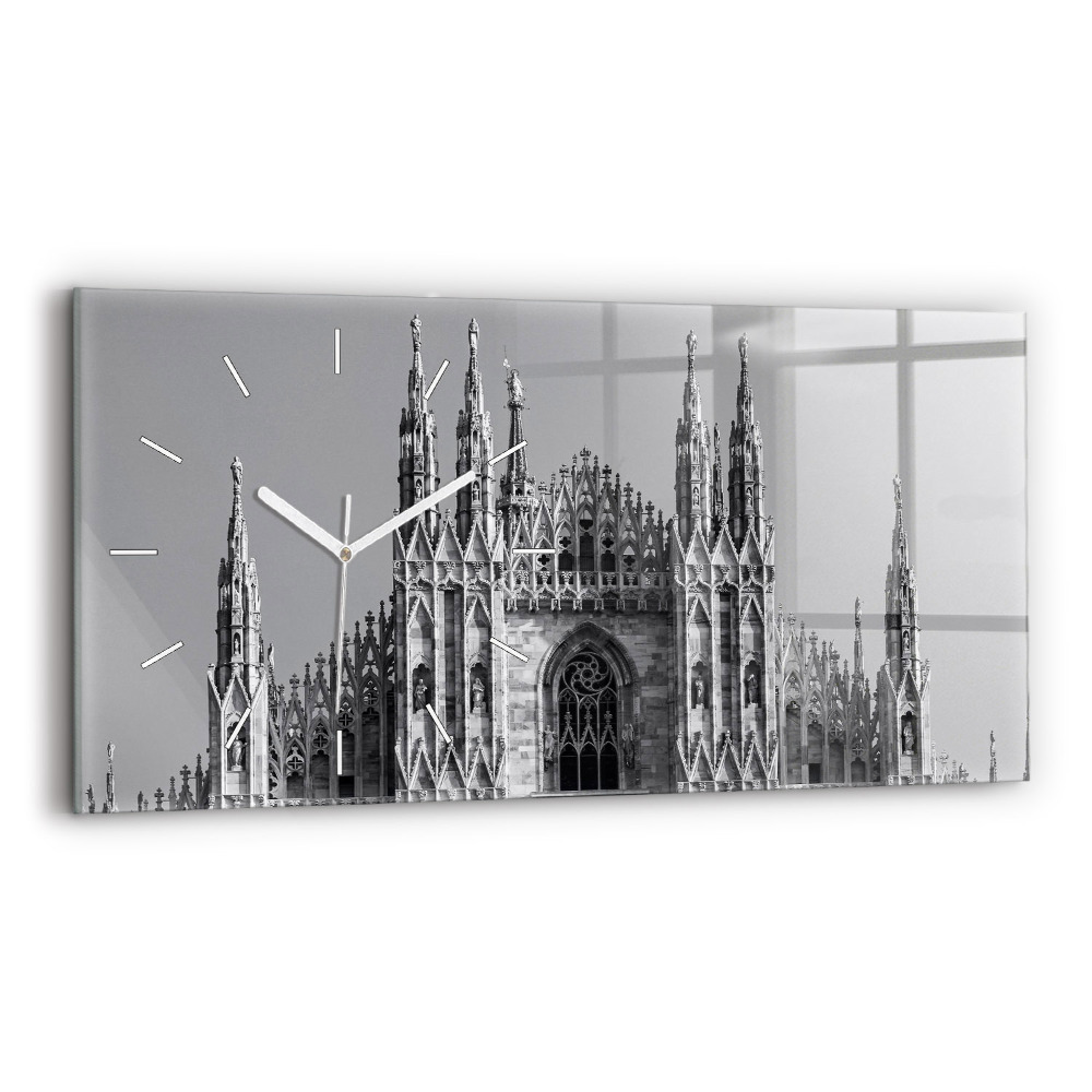 Zegar szklany 60x30 Katedra Duomo Di Milano