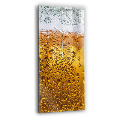 Zegar szklany Kufel piwa