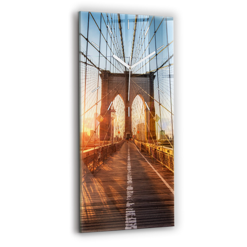 Zegar szklany Most Brookliński NYC