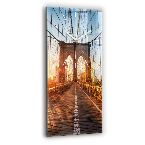 Zegar szklany Most Brookliński NYC