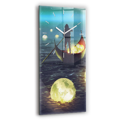 Zegar szklany Abstrakcja