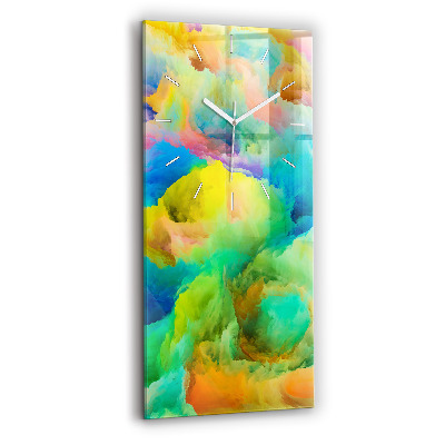 Zegar szklany Fraktalna Tekstura