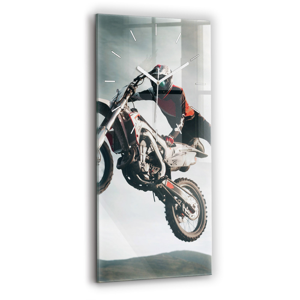 Zegar szklany Motorowy Styl Adrenalina