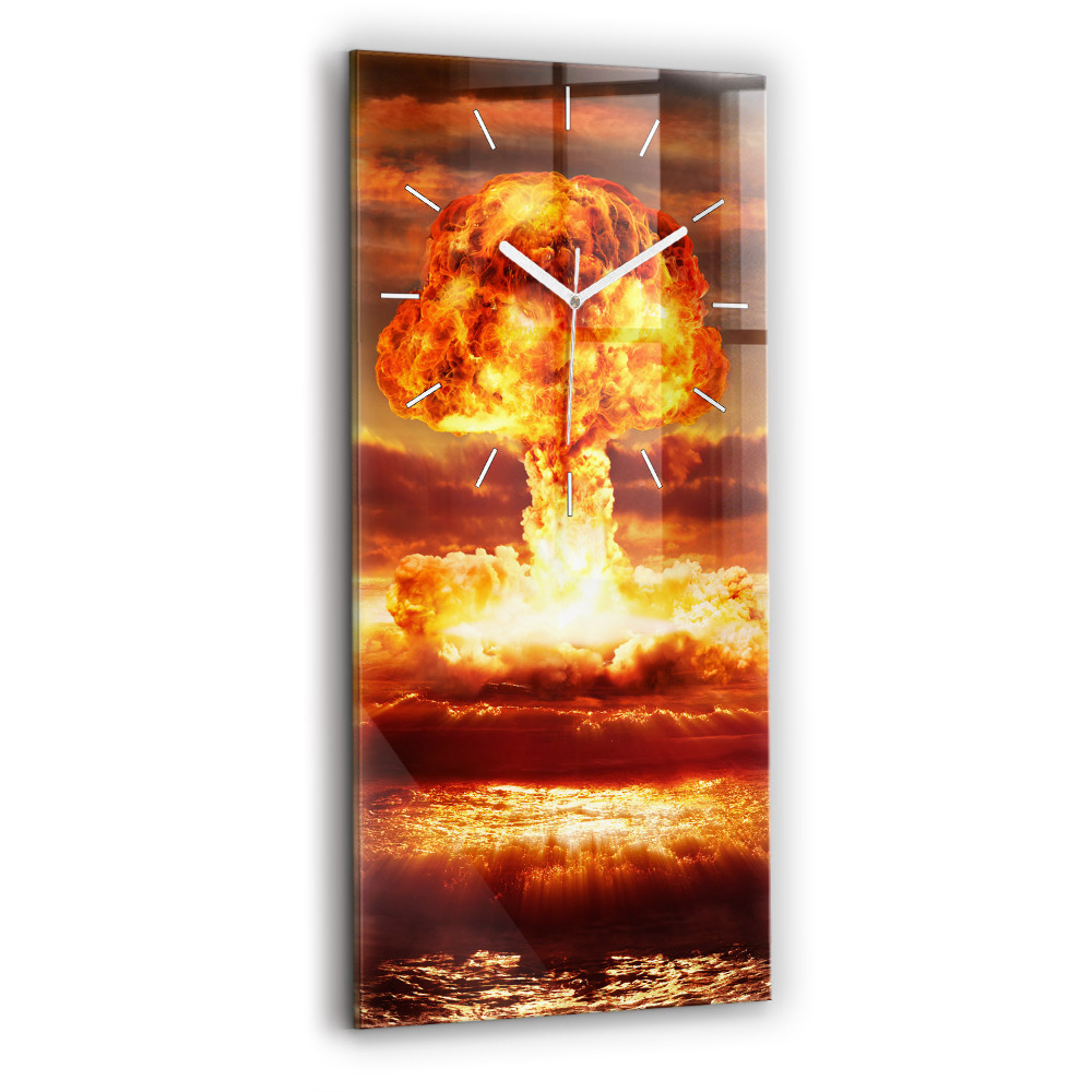 Zegar szklany Wybuch bomby atomowej