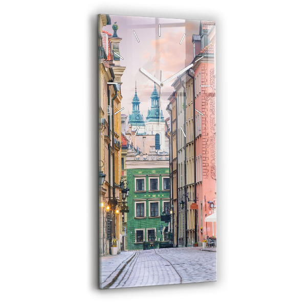 Zegar szklany Stare miasto w Warszawie