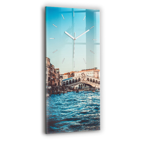 Zegar szklany Most Rialto w Wenecji