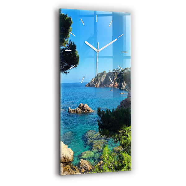 Zegar szklany Wybrzeże Costa Brava