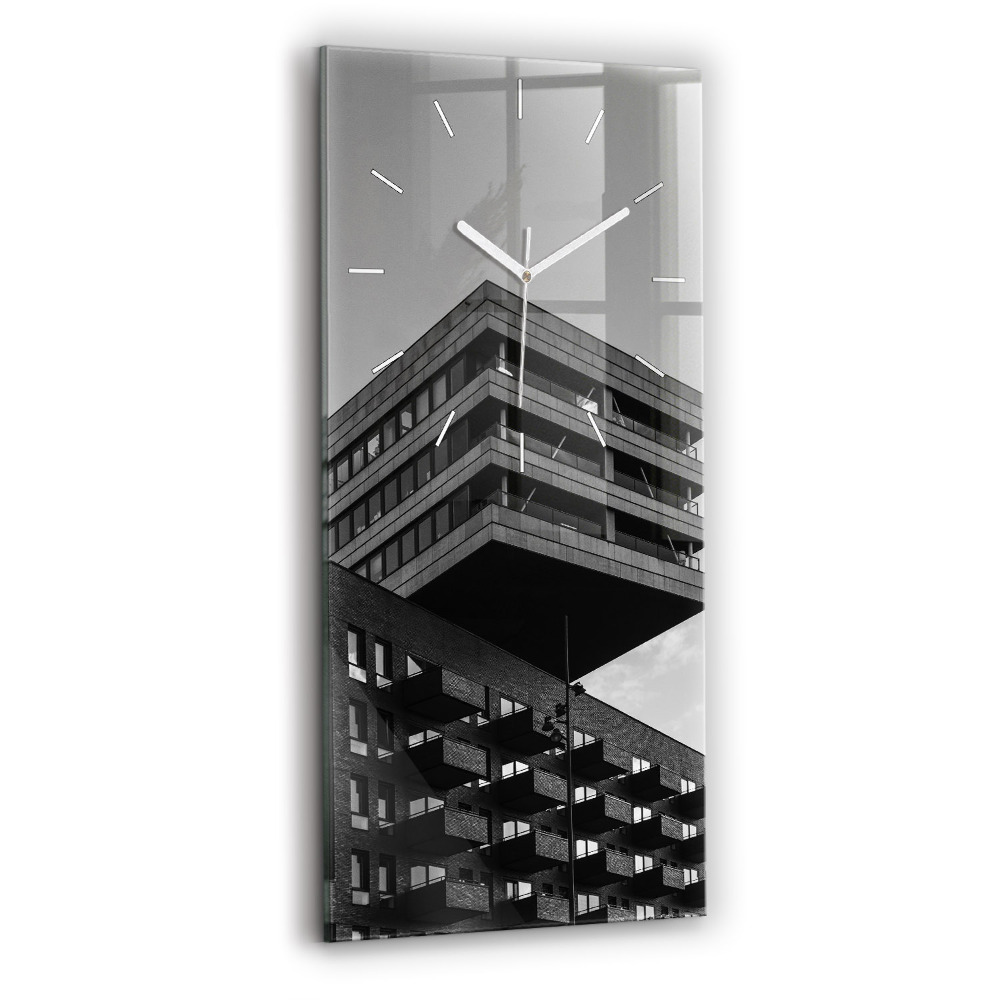 Zegar szklany Architektura w Amsterdamie