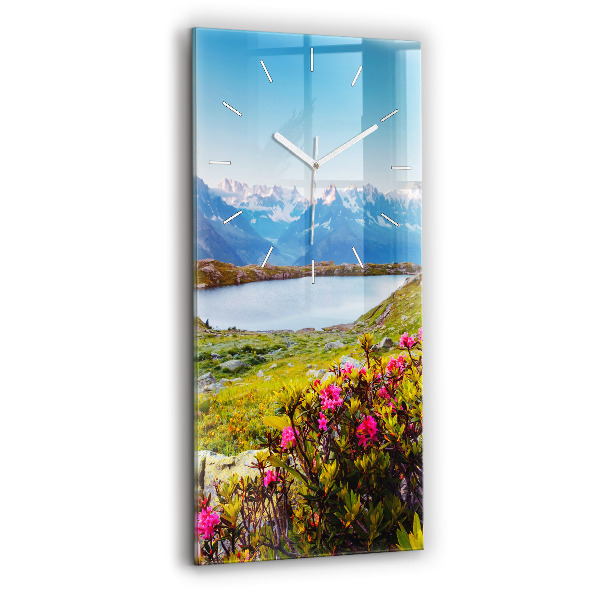 Zegar szklany Lodowiec Mont Blanc Chamonix