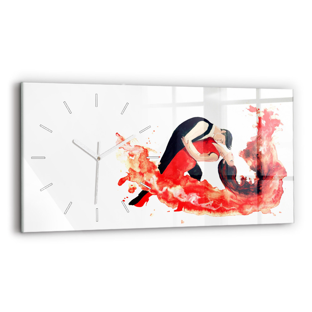 Zegar szklany Pełne emocji zmysłowe tango