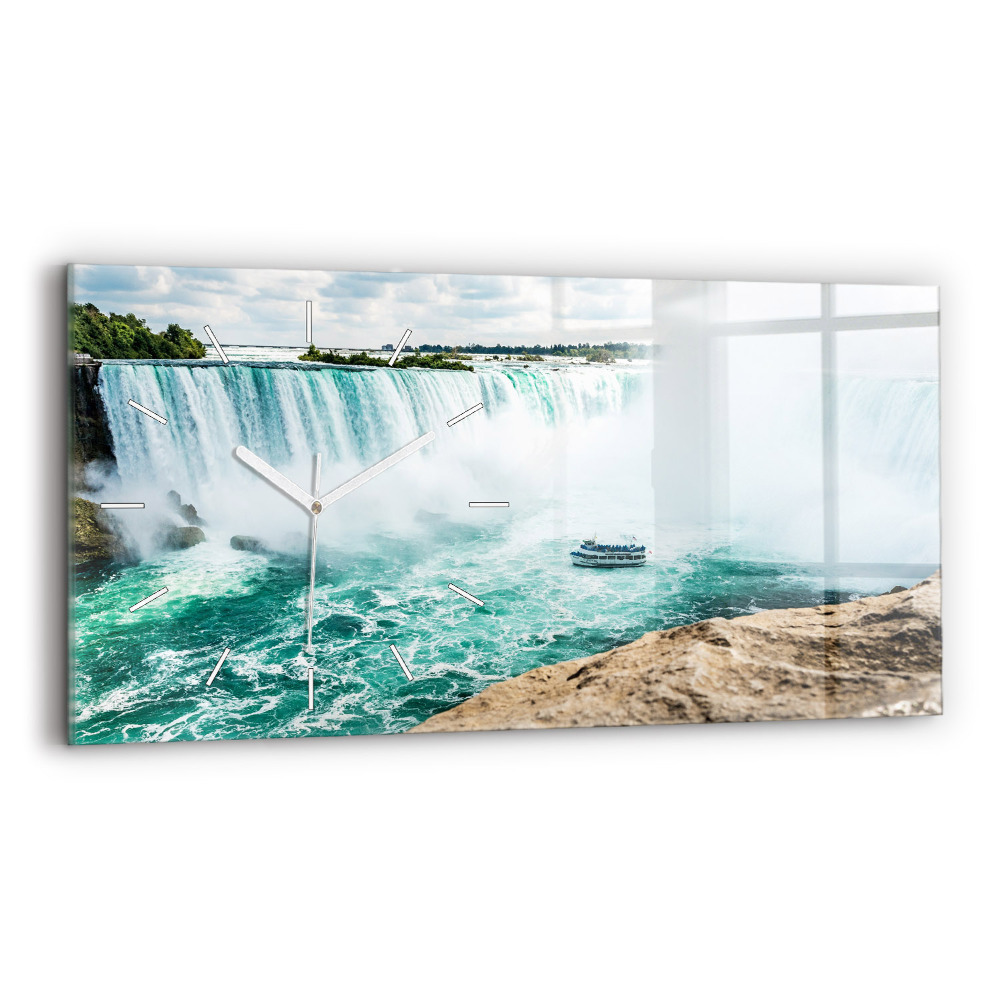 Zegar szklany Łódź Niagara