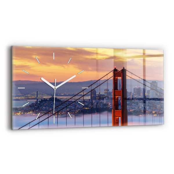 Zegar szklany Most w San Francisco