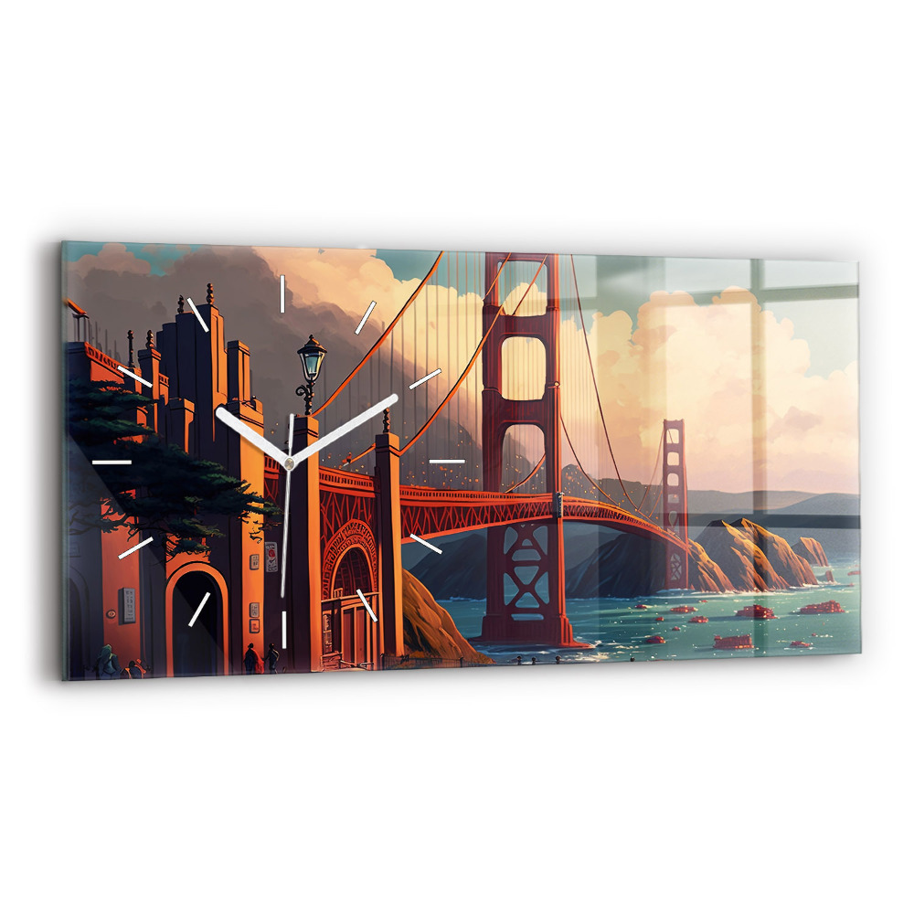 Zegar szklany Most w San Francisco