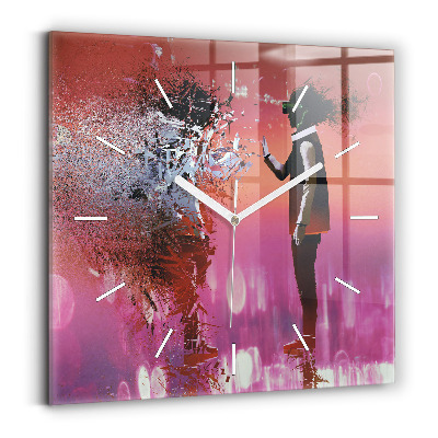 Zegar szklany Cyberprzestrzeń