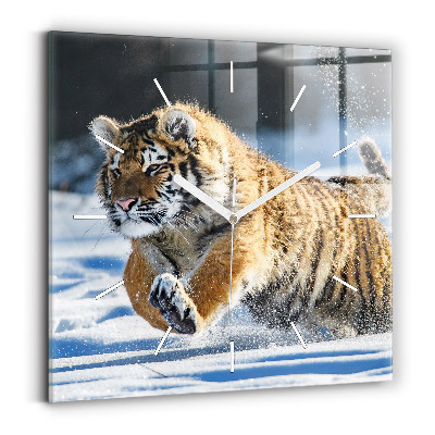 Zegar szklany Odważny Krok Na Przód