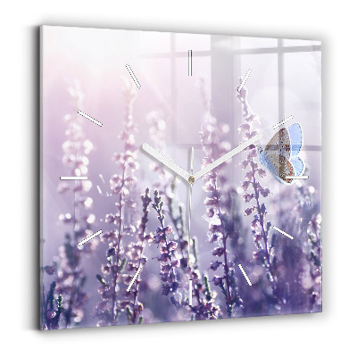 Zegar szklany Abstrakcja