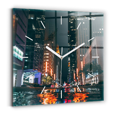 Zegar szklany Hotel Hilton w Houston