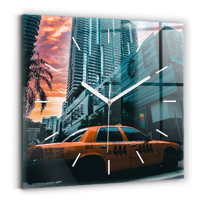 Zegar szklany Miami na Florydzie