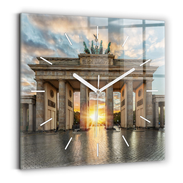 Zegar szklany Brama Brandenburska w Berlinie