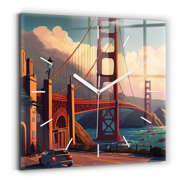 Zegar szklany Most w San Francisco