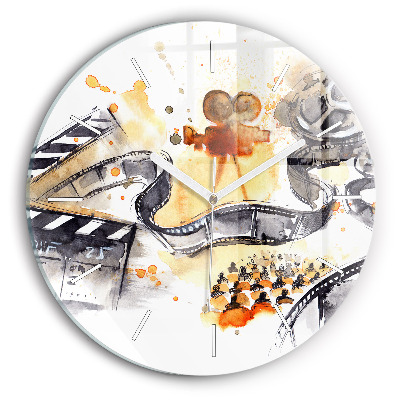 Zegar szklany Kinematografia kamera