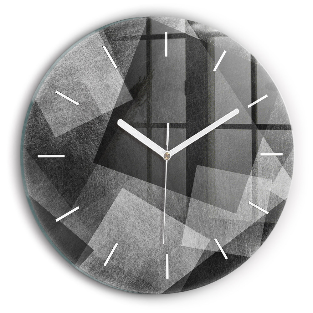 Zegar szklany Abstrakcja geometryczna