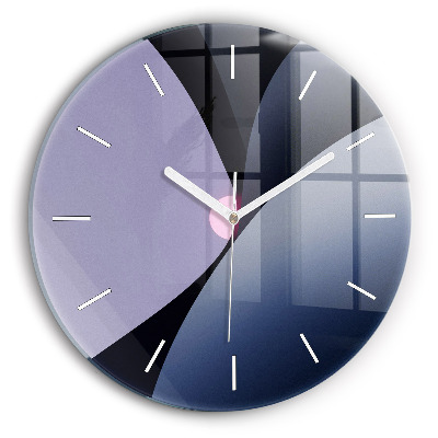 Zegar szklany Abstrakcja słońce