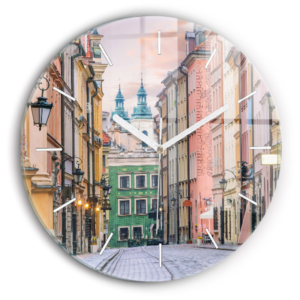 Zegar szklany Stare miasto w Warszawie