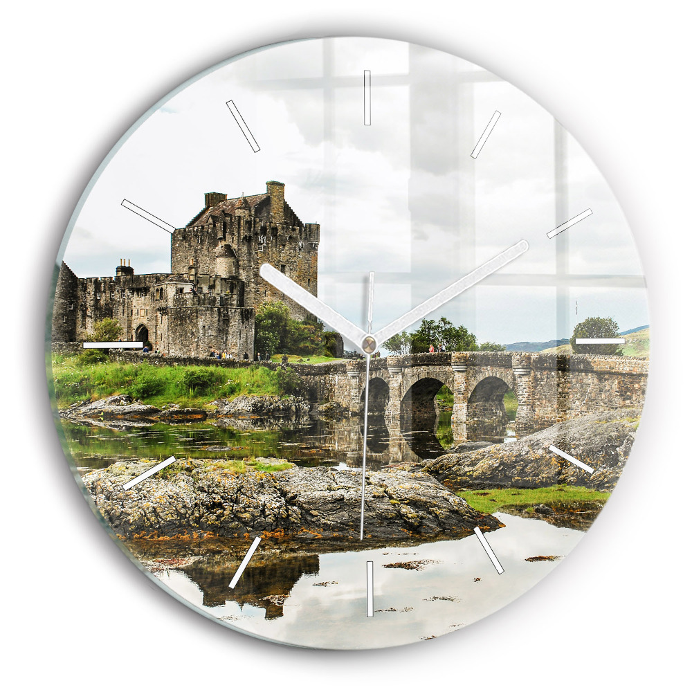 Zegar szklany Zamek Eilean Donan Szkocja
