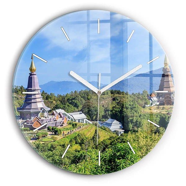 Zegar szklany Park narodowy Chiang Mai