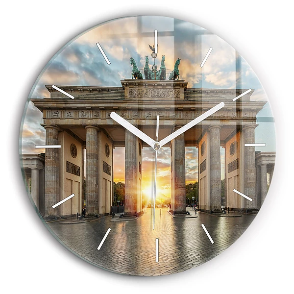 Zegar szklany Brama Brandenburska