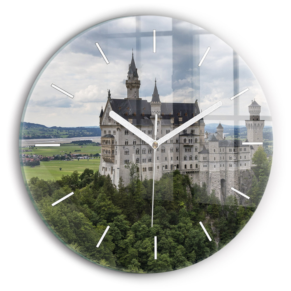 Zegar szklany fi30 Zamek w Neuschwanstein